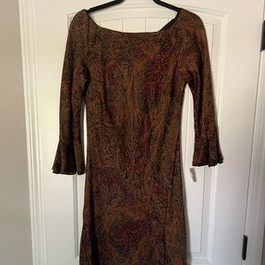 Vintage silk Ralph Lauren dress
